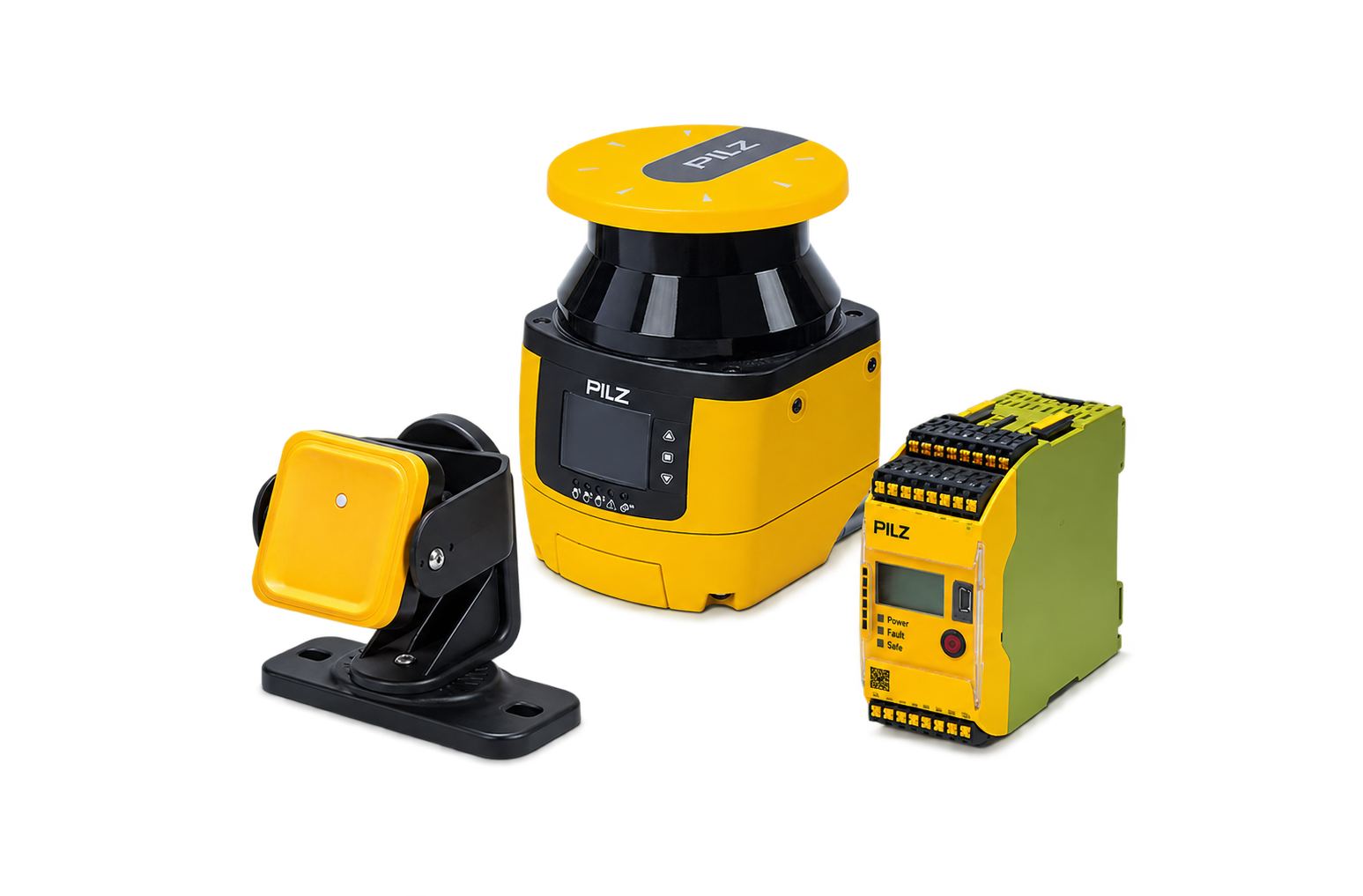 Escáner de seguridad Pilz PSENscan y radar PSENradar